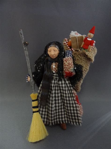 La befana witch doll